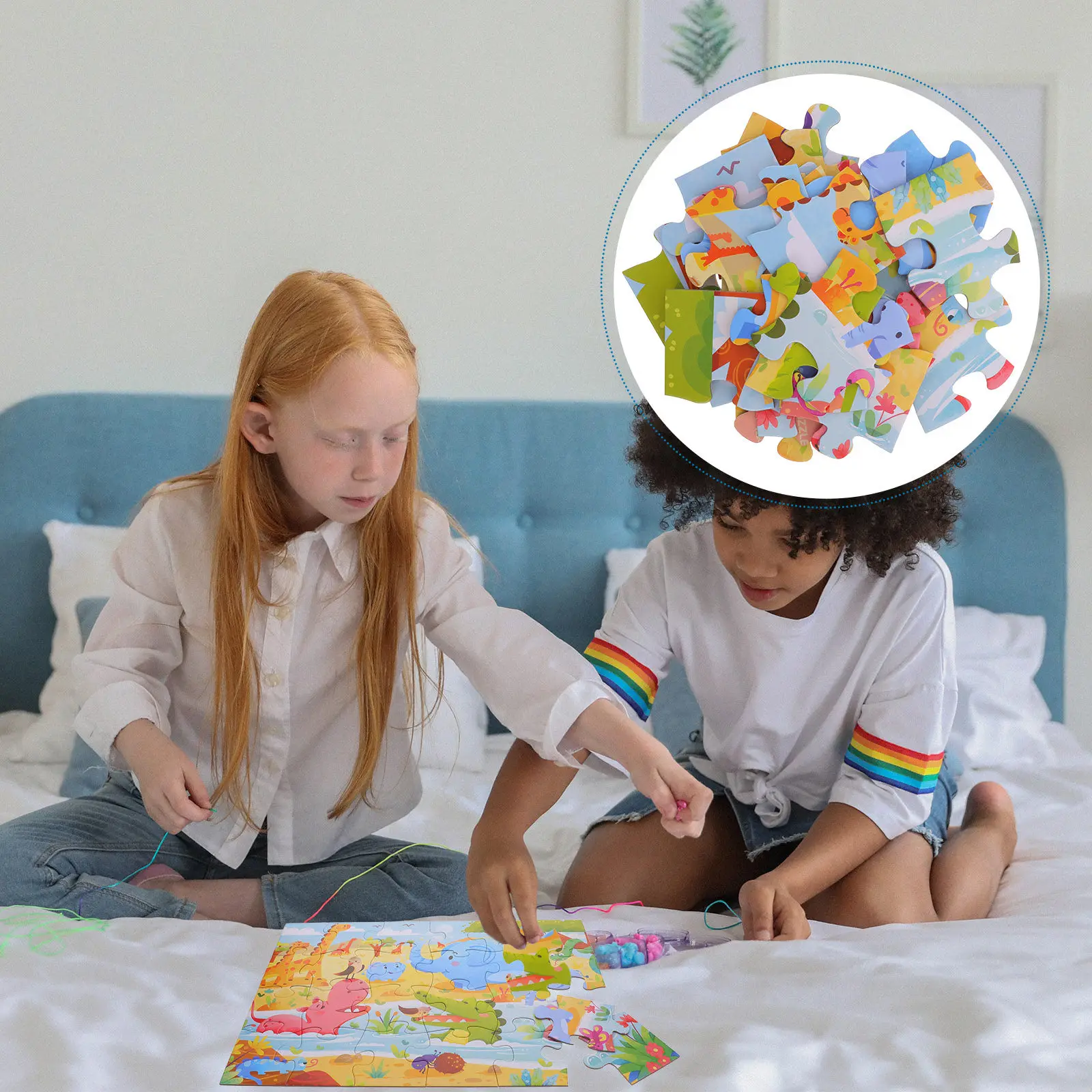 子供用パズル-学習玩具-幼児向け紙製おもちゃ-就学前早期教育-子供向け