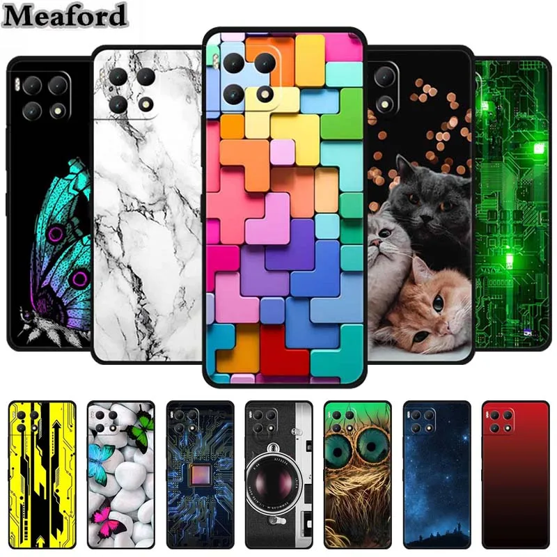 For T-Mobile REVVL 7 Pro 5G Case Luxury TPU Soft Silicone Phone Cases for T-Mobile T Phone 2 Pro 5G Protective Back Cover Funda