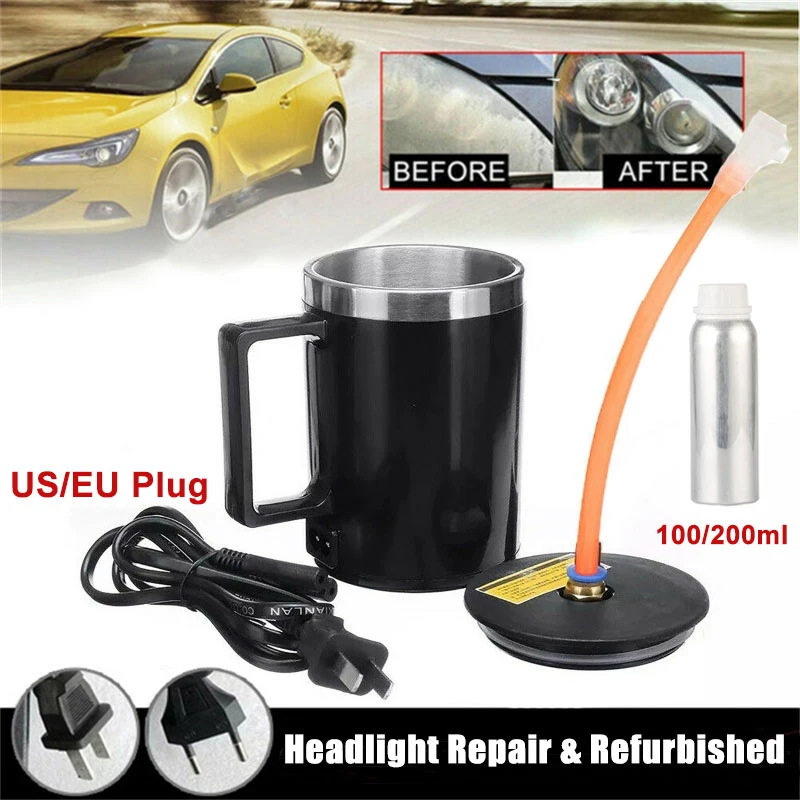 

Car Headlight Lens Restoration Kit Headlamp Lens Restore Oxidation Yellow Scratch Vague Restore Polishing Cleaning Tools