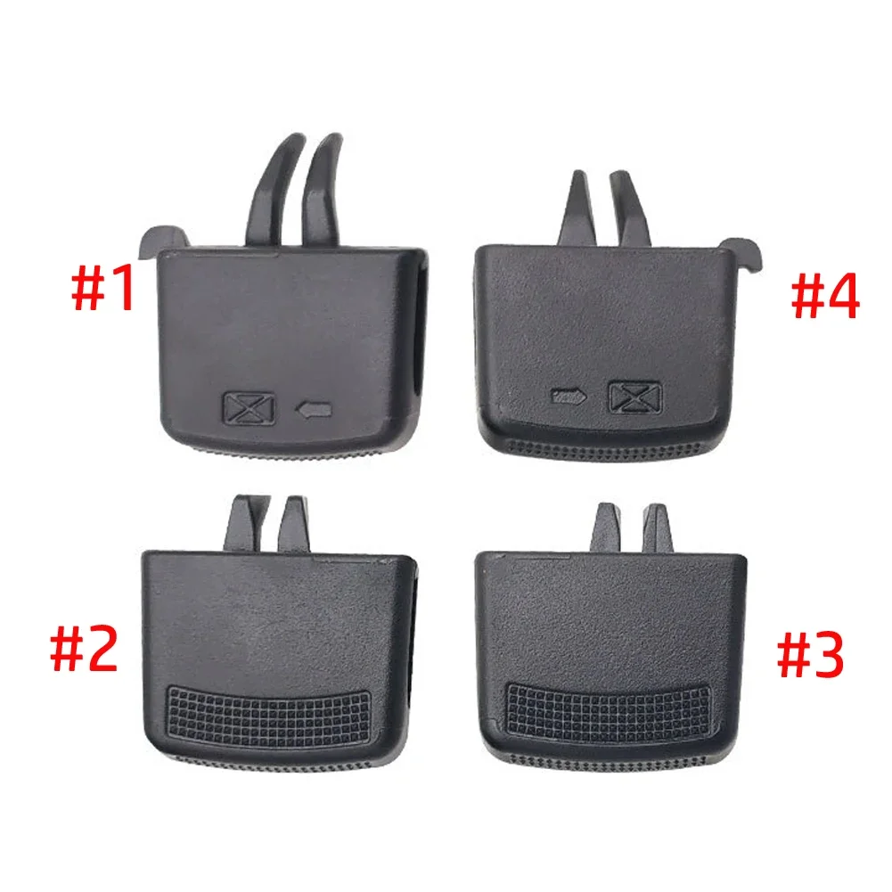 1/4x Car A/C Air Vent Grille Tab Clip For Hyundai For VERNA For SOLARIS 10-16 Front Air Conditionings Vent Outlets Tab Clamps