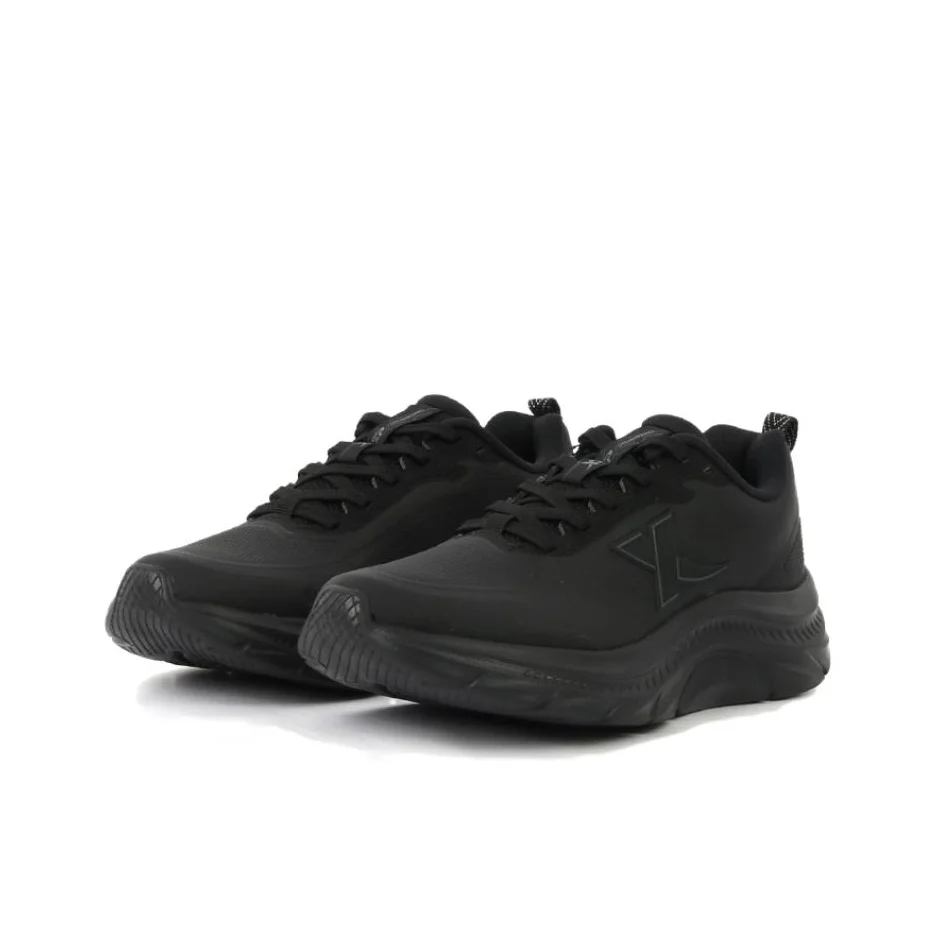 XTEP Leather Cushioning Slip Resistant Abrasion Resistant Low top Casual Training Running Shoes Women's 974118110055