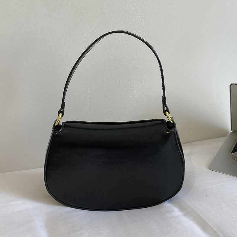 Luxus Designer Hobos Handtasche Frauen Kleine Achselhöhle Tasche Vintage Kupplung Geldbörse Pu Flap Schulter Taschen Für Damen Khaki Umhängetaschen – Detail 24