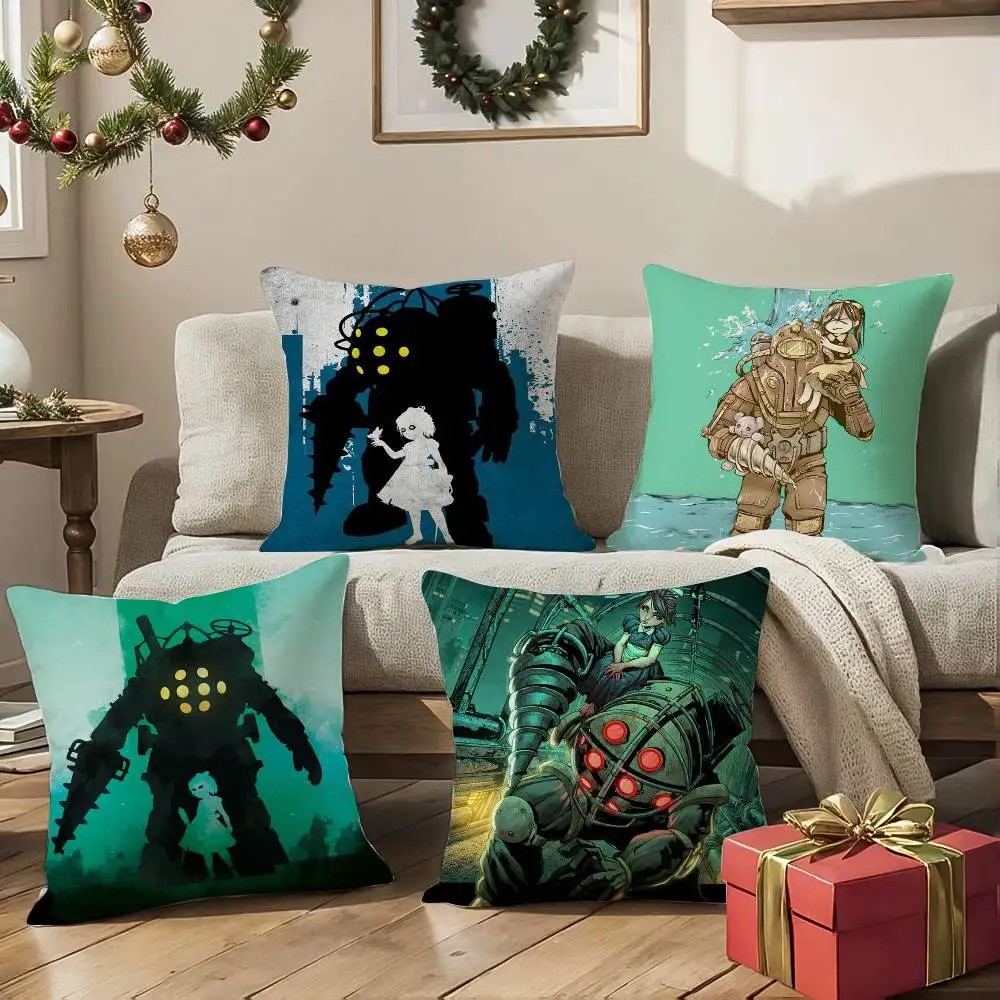J-Jackie Chan Adventures Pillow Case Anti-dustmite Pillowcase Invisible zipper silky Sofa cushion cover