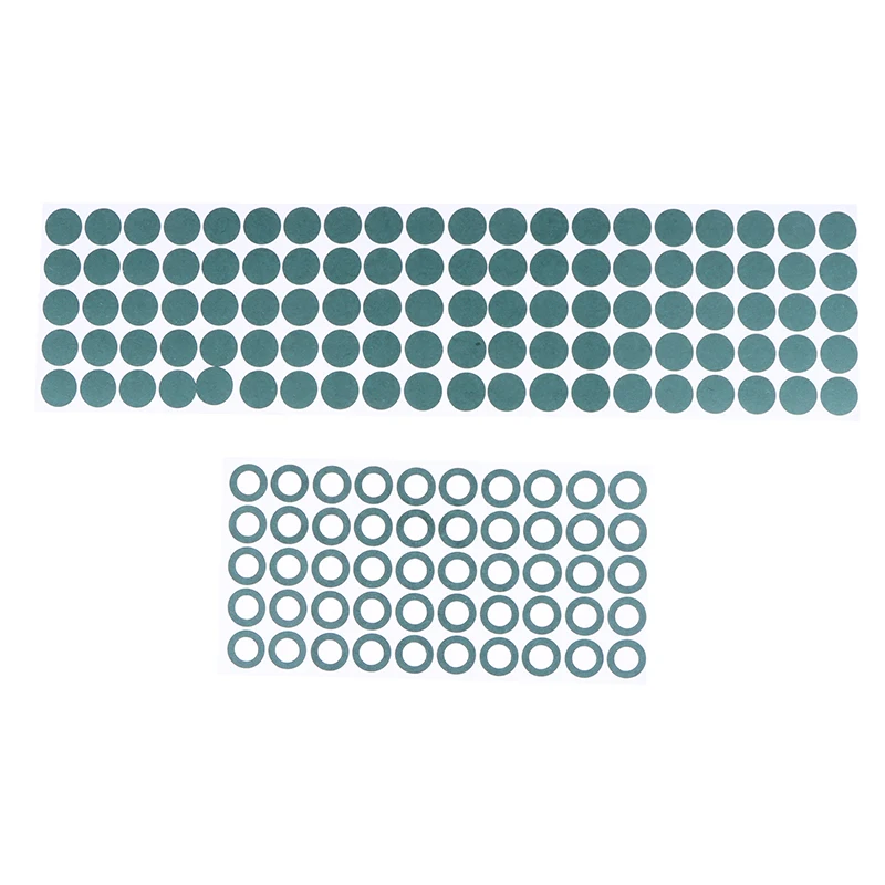 200pcs Insulation Electrical Insulation Pad Rings Self-Adhesive 18650 21700 26650 32650 Battery Insulating Gasket Li-ion Battery