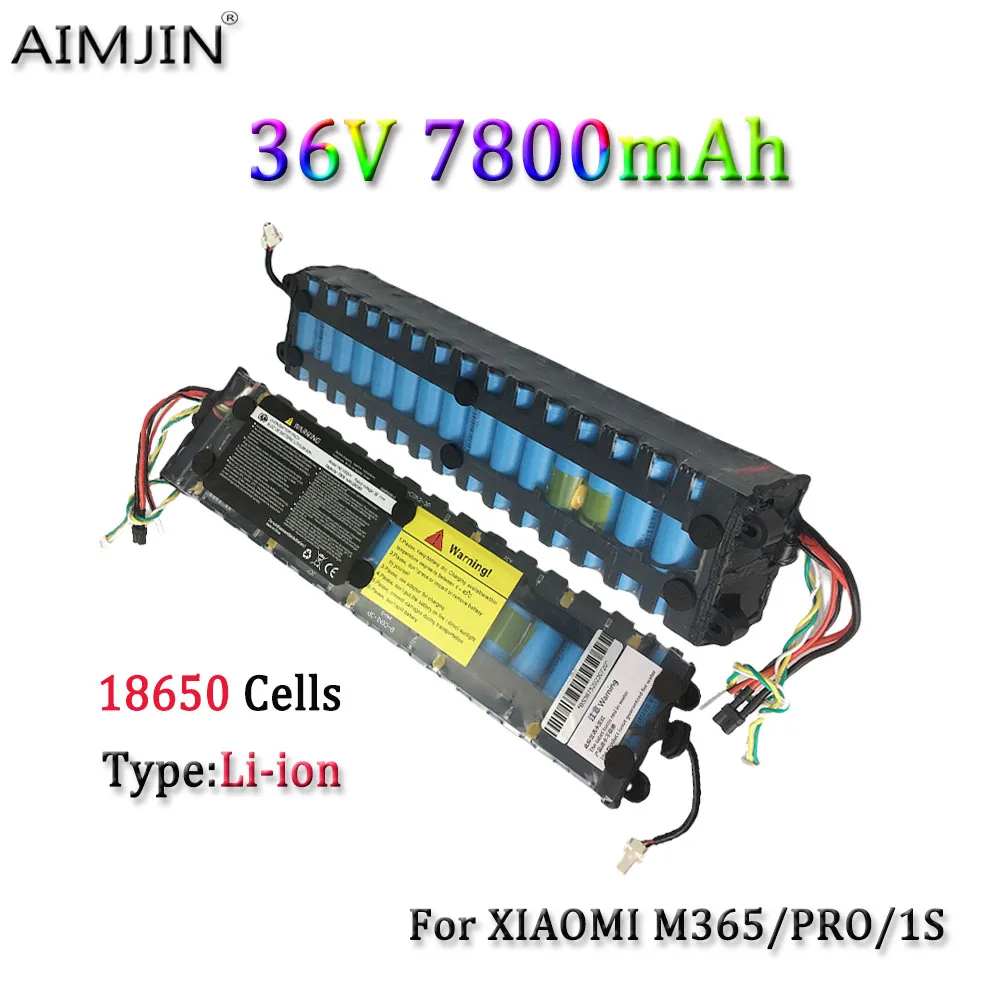 

100% New Original 36V 7800mAH 10S3P 18650 Lithium ion Battery Pack For Special Battery Pack of Xiaomi M365/Pro/1S Scooter