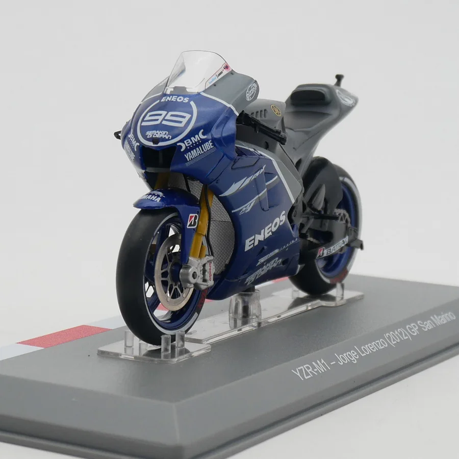 

IXO 1:18 Scale Diecast Alloy GP 2012 YZR-M1 Motorcycle Toys Cars Model Classics Adult Collection Souvenir Gifts Static Display