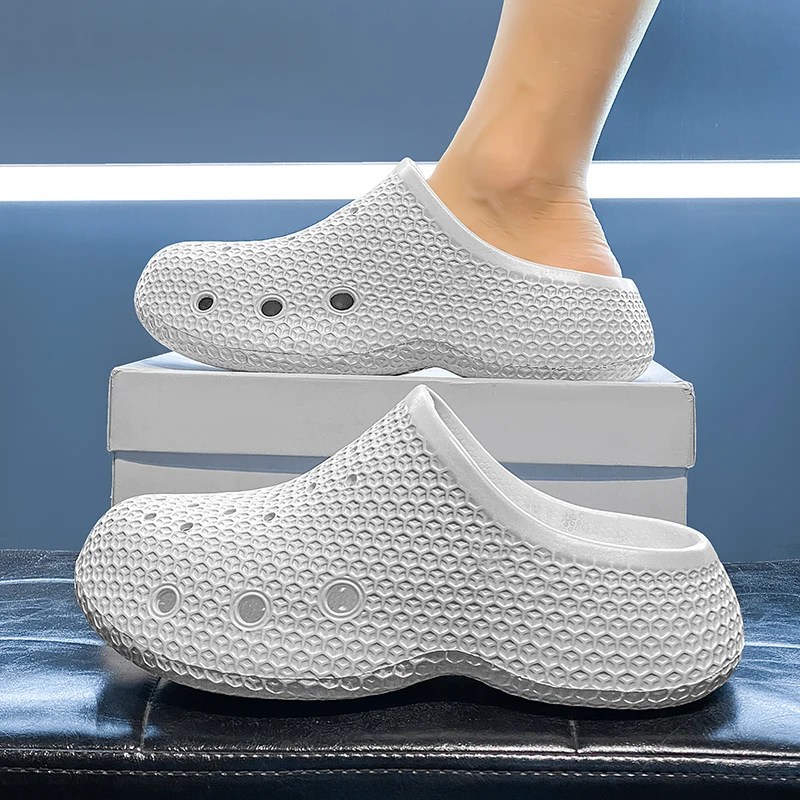 2026 Couple's thick-soled EVA cross-border 3D patterned best-selling slippers and sandals beach women sandals