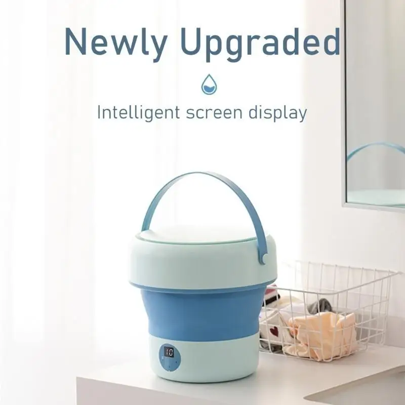 918D Pakaian Pakaian Dalam Washer 4.8L Kapasitas Mesin Cuci Kecil Pengering Pengering Low Noise Washer Space Saving Washer Untuk