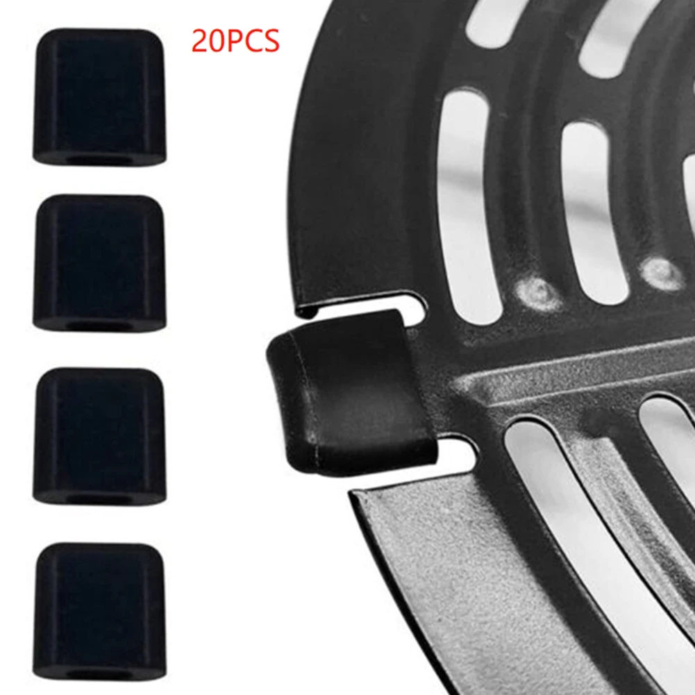 20PCS Air Fryer Rubber Bumpers Air Fryer Pieces Non-Scratch Protective Covers for AirFryer Grill Pan Kitchen