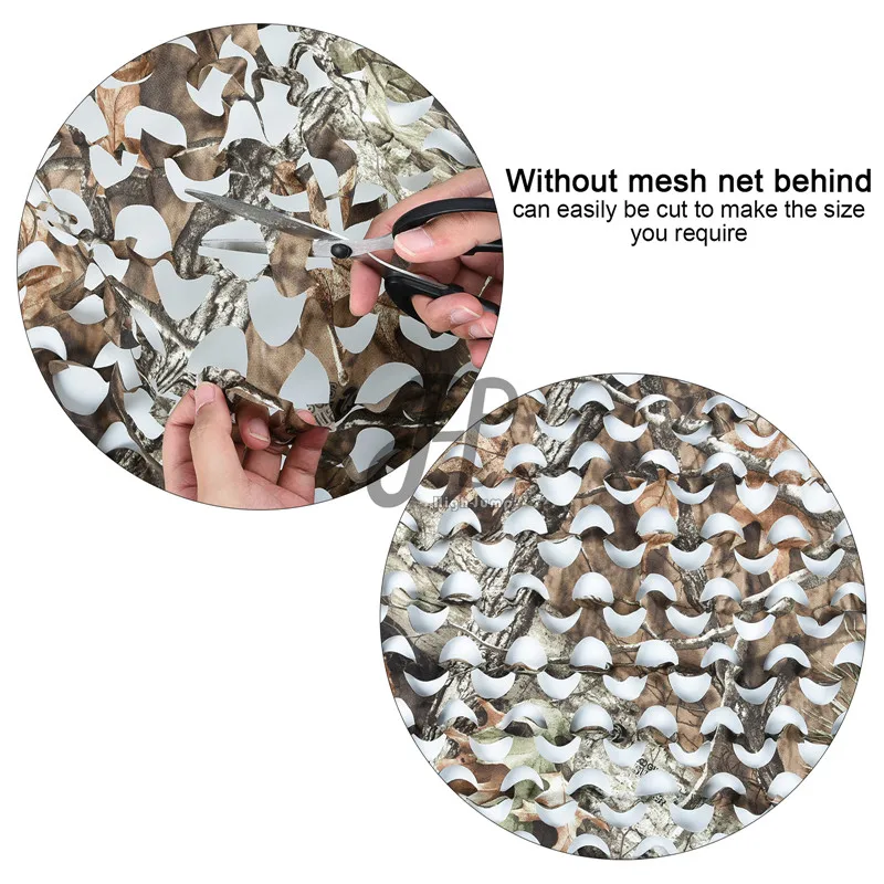 Hohe-Jump Natur Camouflage Net Ohne Mesh Grid Rahmen Reißfest Polyester Oxford 1,5 m Breite Camo Net sun Shelter UV Schatten