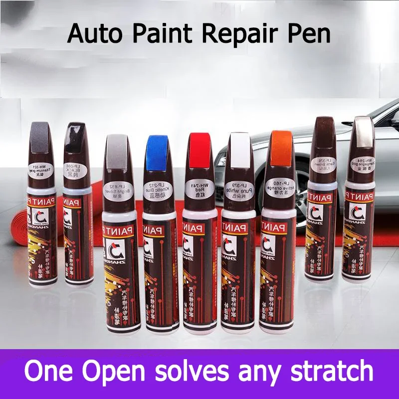 12ML Car Stcratch Repair Auto Scratch Remover Pen Waterproof Non-toxic Permanent Clear Touch Up Remover Tools Car Accessories