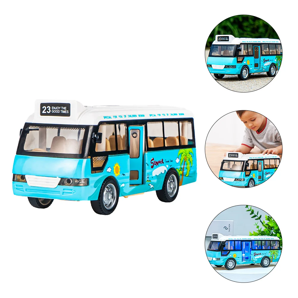 

Bus Toy Car Attractive Educational School Kids Shape Abs Adorable Children Model Beautiful