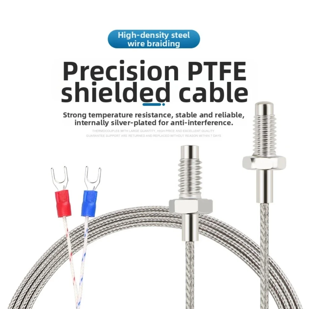 

Термопара из нержавеющей стали длиной 4 м, 5 м, подходит для широкого диапазона окружающей среды, включая оборудование для цитрусовых, системы отопления