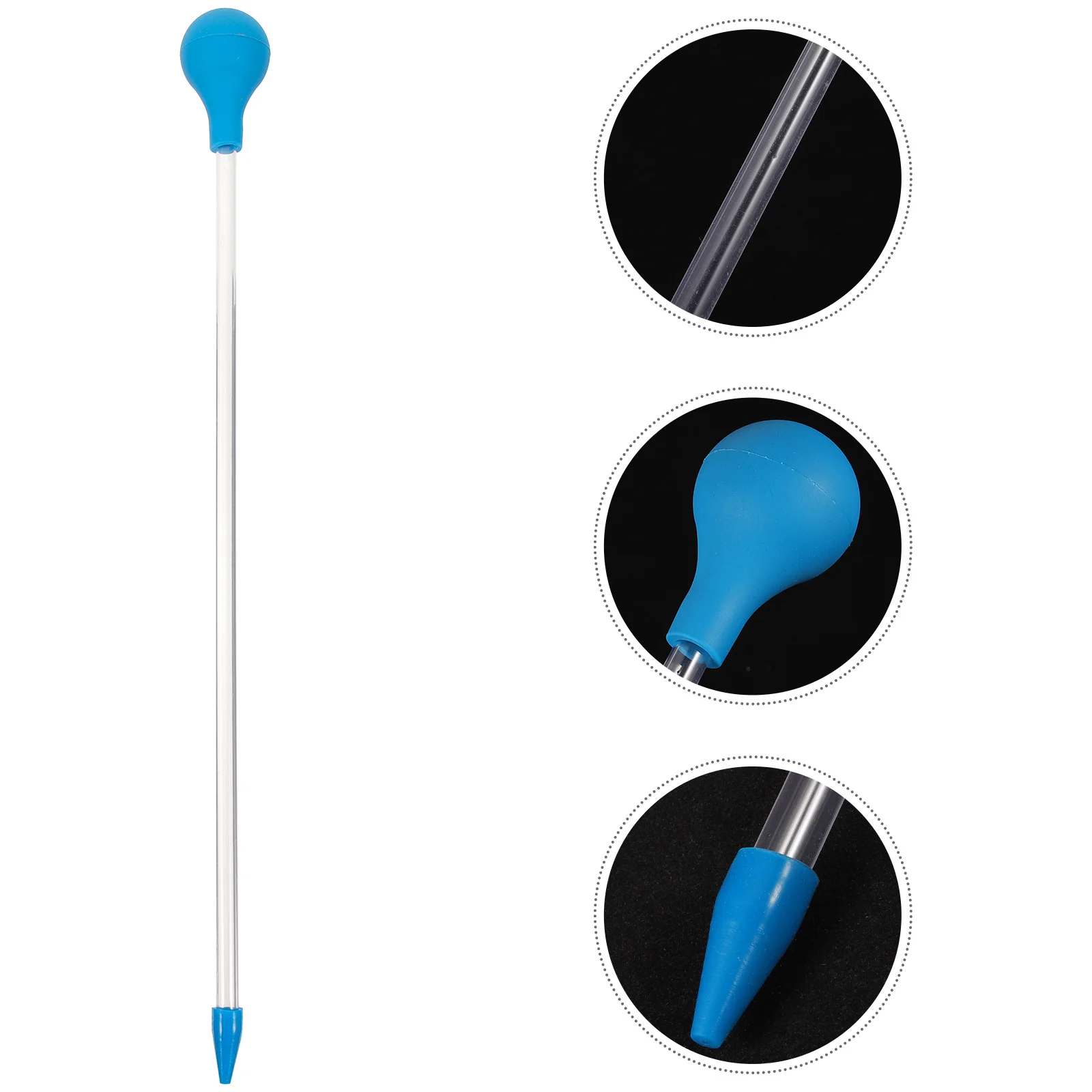 

2pcs Coral Feeding Tube Silicone Safe Fish Tank Aquarium Soft Strong Absorption Capacity Landscape Beauty