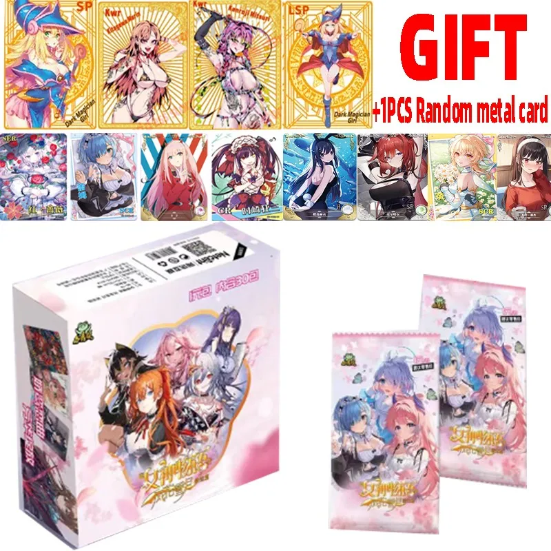 Goddess Story Ns 0m10 Card Booster Box Collection, Maillot de bain de fête pour fille, Bikini Anime Game, Jouet de Noël pour enfants, Nouveau, 2023