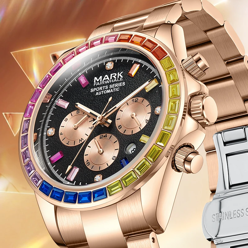mark-fairwhale-orologio-automatico-da-uomo-d'affari-di-marca-orologio-meccanico-da-uomo-in-acciaio-di-lusso-moda-arcobaleno-diamante-rosa