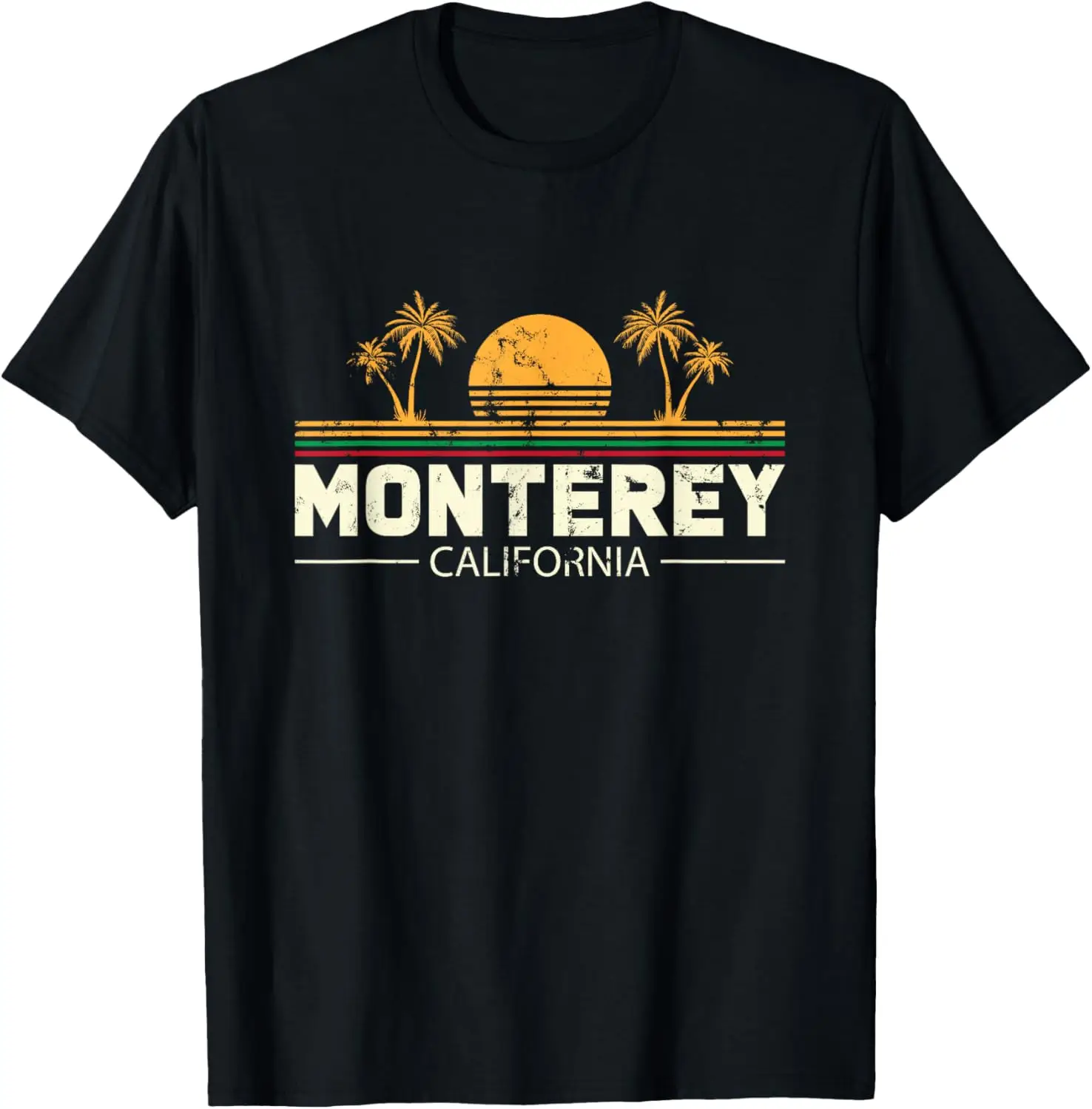 Monterey California Regalo para un amante de la playa o viajero Camiseta