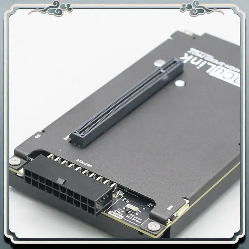 Gpu Video Card Docking Station High-Speed External Graphics Card Dock Ocup4v2 Redriver Signal Enhancement Chip Pci-E4.0 Durable