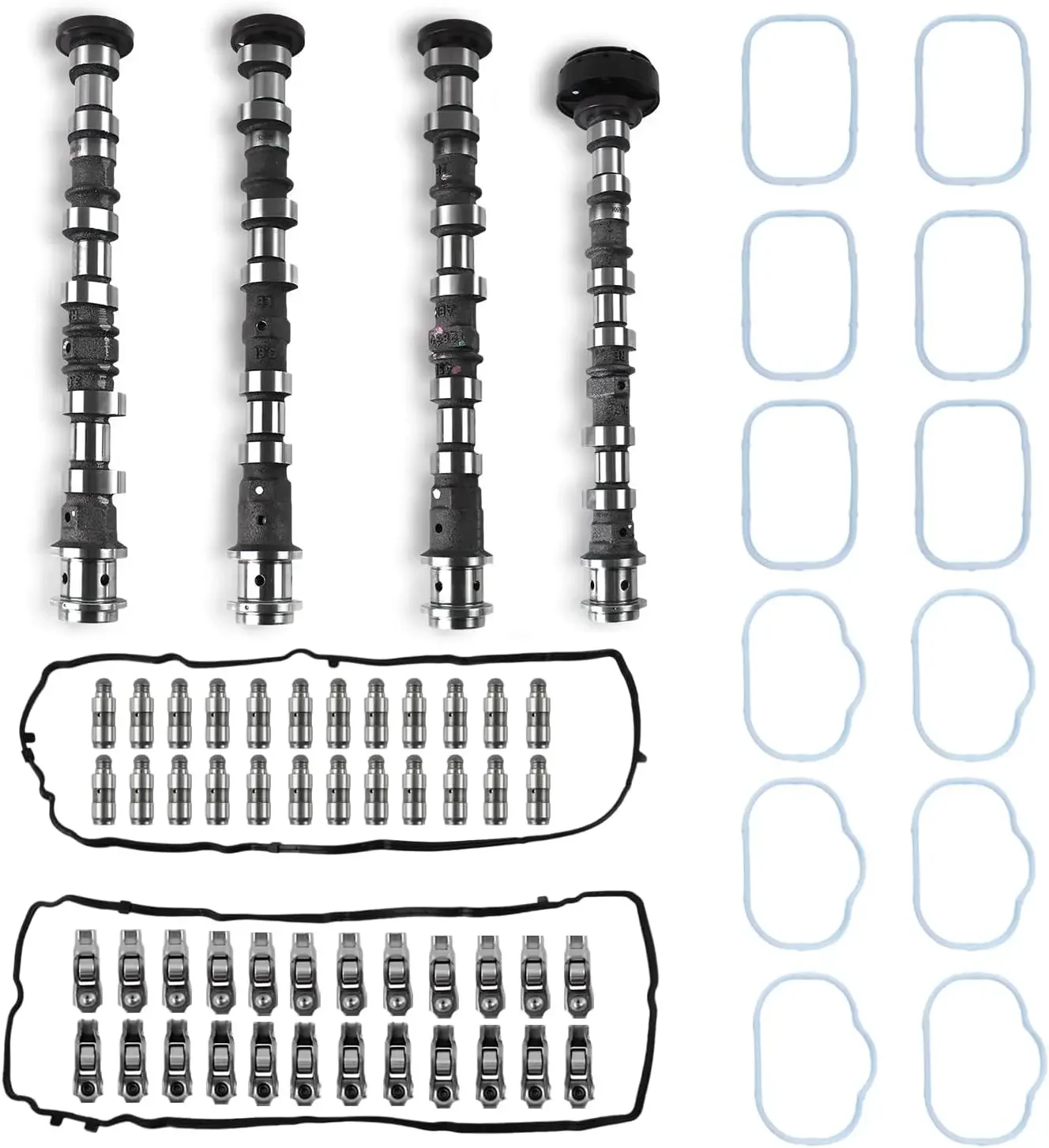 

1 Set Engine Camshafts Rockers Lifters Kit For 2011-2016 Jeep Dodge RAM 3.6L V6 Engine Aftermarket Parts, Replace OE 5184377..