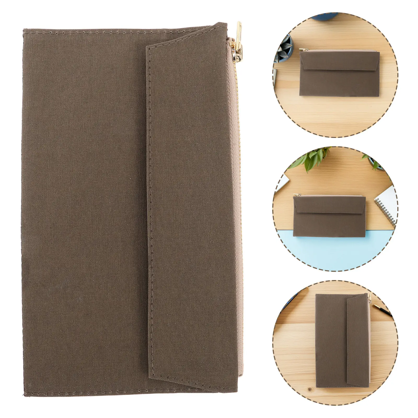 

Дорожный карманный органайзер-чехол оливкового цвета для блокнотов, ежедневников, планеров, картхолдеров и портативных принадлежностей