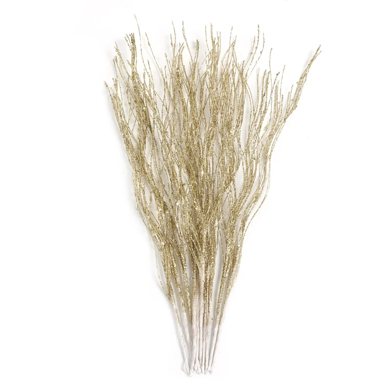 5 Stück 42cm Künstliche Glitzer-Beeren-Zweige als Weihnachtsbaumschmuck für Zuhause Neujahr 2026 Navidad DIY Kranz-Zubehör – Detail 16