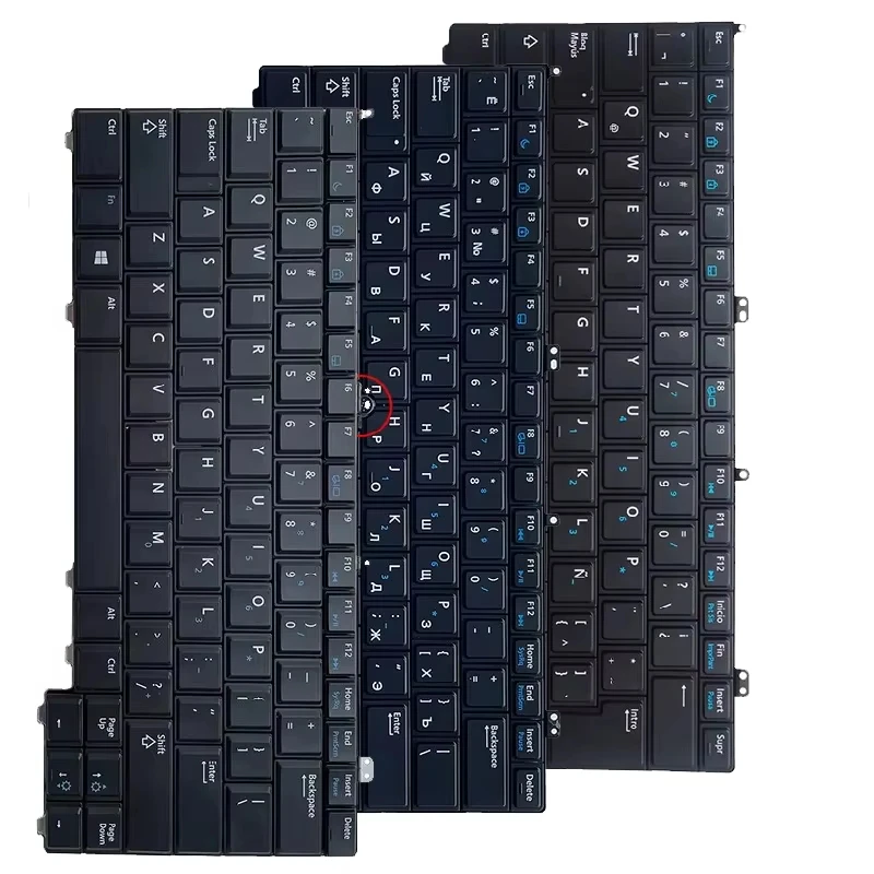 US/RU/LA English/Russian/Latin NEW Laptop Keyboard For Dell Latitude 12-7000 E7440 E7420 E7240 E7420D P22S P40G