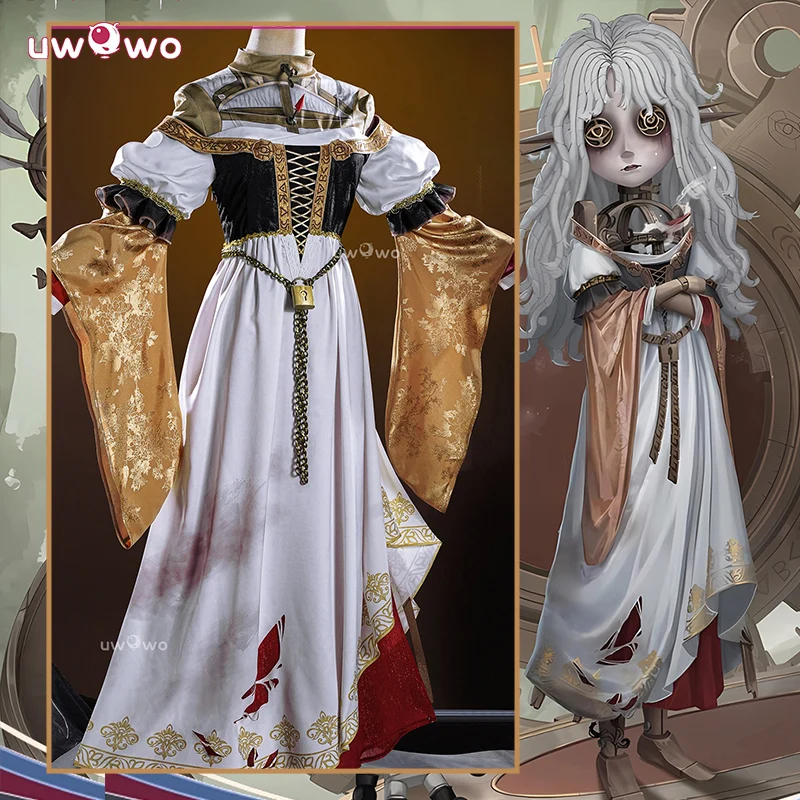 

UWOWO Collab Series: Game Identity V “Little girl” Compasso Cosplay Costume With Glasses Halloween Costume