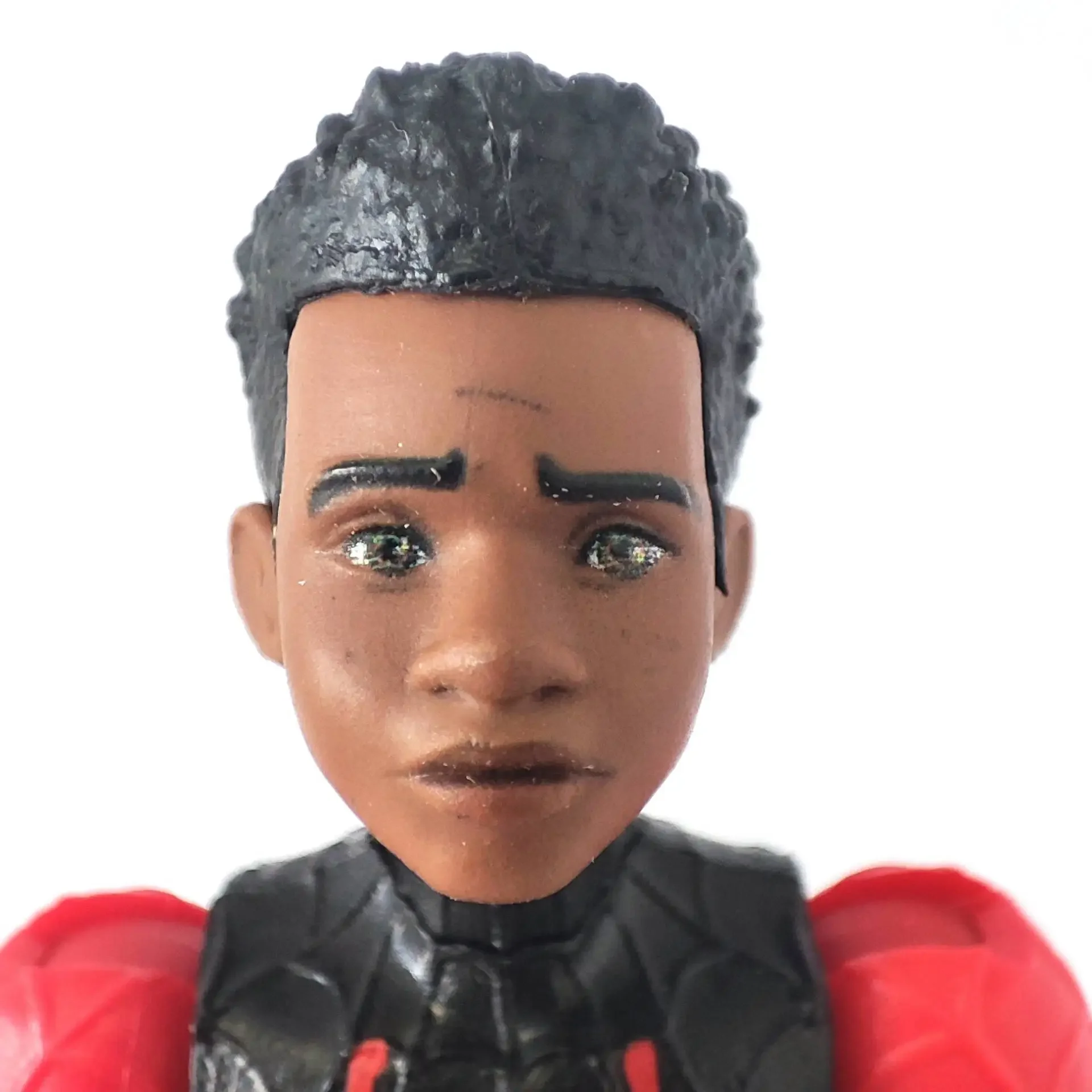 マーベルレジェンド アクロス・ザ・スパイダーバース ウェーブ 2 マイルズ・モラレス 非オリジナルヘッド 6インチ ルース アクションフィギュア