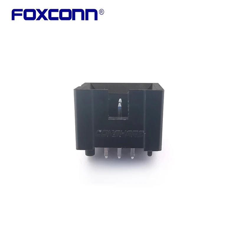 Foxconn hl4403e tipo vertical da relação 6pin do fã que localiza o cargo 8pos 2.54mm