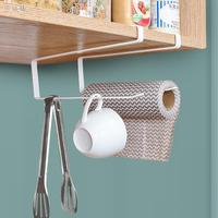 vanzlife Kitchen Paper Holder Tissue Organizer Bathroom Hanging Toilet Paper Rack Roll Paper Storage rack Towel Shelf