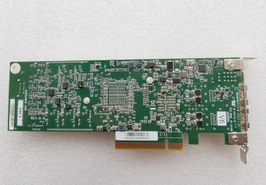 CAVIUM CN2360-225SVPN-G 25G CARTÃO DE REDE DE CANAL DE FIBRA GC-CN7322