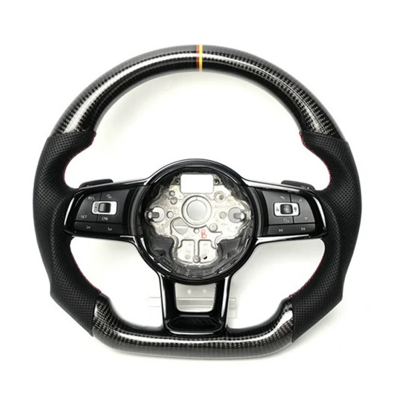 

Best SellingWholesale Price Car Carbon Fiber Upgrade Sports Steering Wheel MK6 MK7 Steering WheelHigh Quality