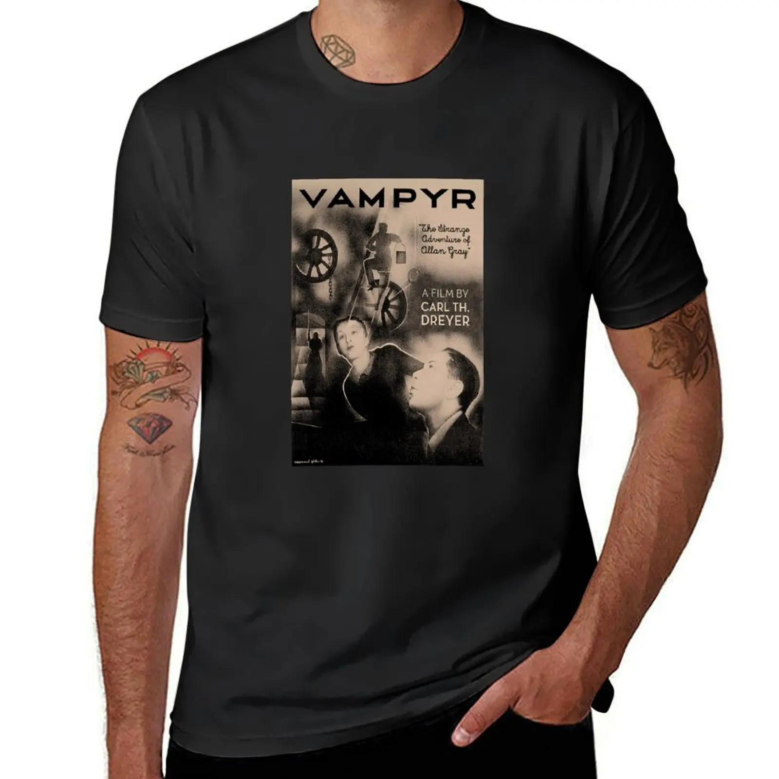 VAMPYR T-Shirt cute tops summer tops boys animal print sports fans heavyweight t shirts for men