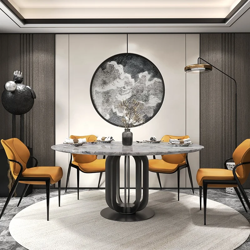 قاعدة طاولة أوروبية رائعة، قفص العصافير على شكل حرف O، قاعدة أثاث بقاعدة مستديرة، أرجل طاولة الطعام، إطار معدني