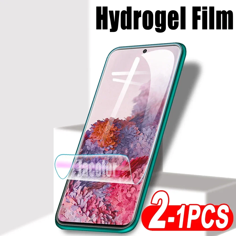 

1-2PCS Front Hydrogel Film For Samsung S20 Plus Ultra FE 5G UW 4G Screenprotector Samsun Galaxi S 20Utral 20FE 20 5 4 G Hydrogel