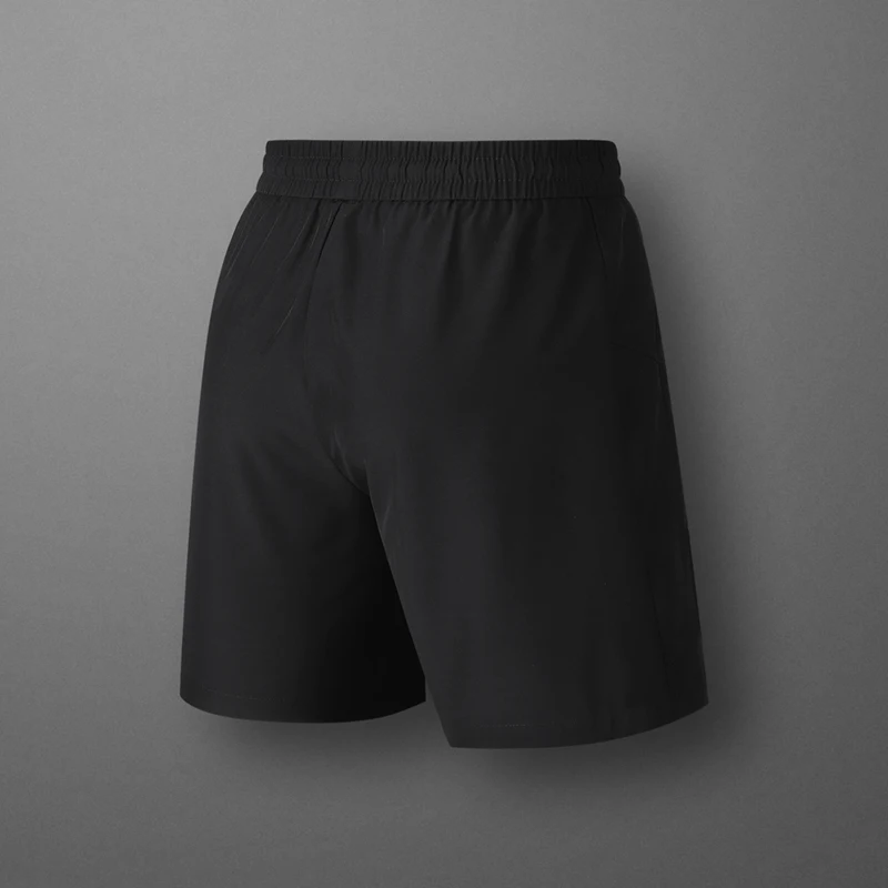 Short de sport élastique pour hommes, lettre imprimée, vêtements décontractés, taille haute, tout match, genou, mode, été, nouveau, 2024