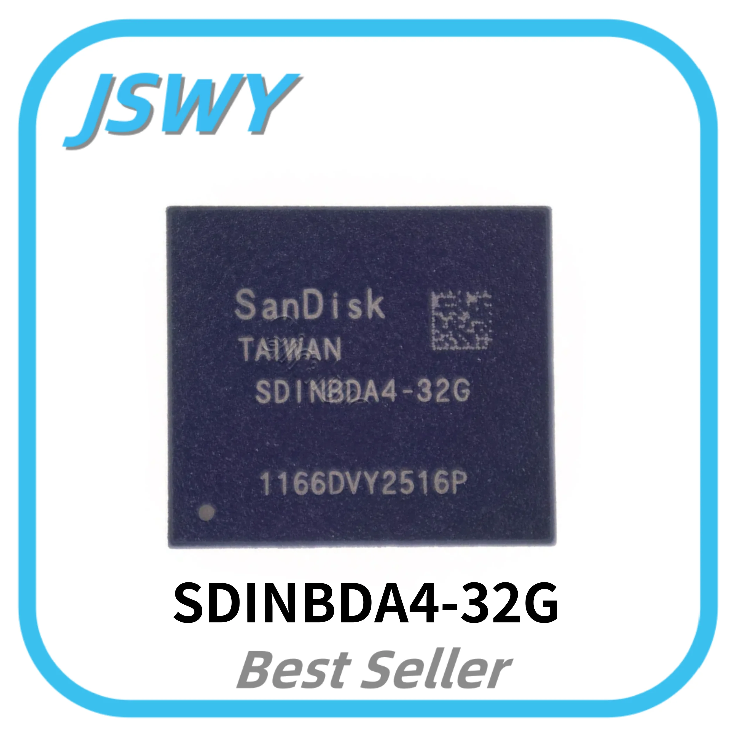

2/10pcs SDINBDA4-32G BGA-153 MMC 5.1 Original Stock