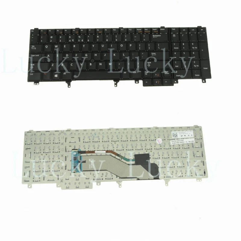 

f 7C536 FOR DELL Latitude E6530 E5530 Laptop Keyboard Without Backlit