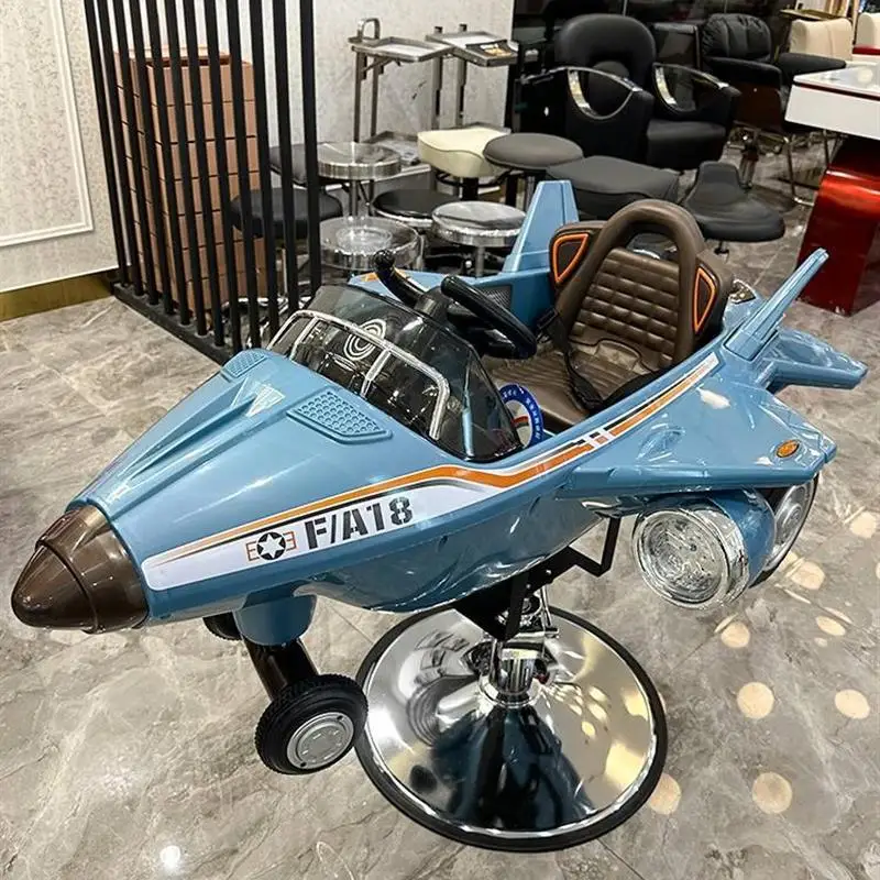 Hairdressing Child Seat Cartoon Car Chair Beauty Salon Special Modern Simple Barber Chair Factory Direct Sales
