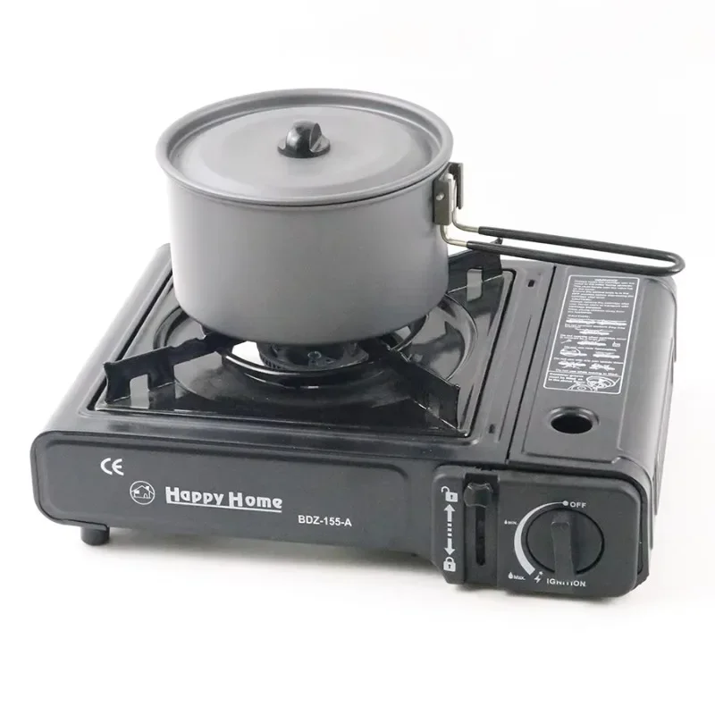 Wholesale Happy Home Single Burner Car Travel Gas Stove Outdoor Camping Portable Butane Gas Stove with Box