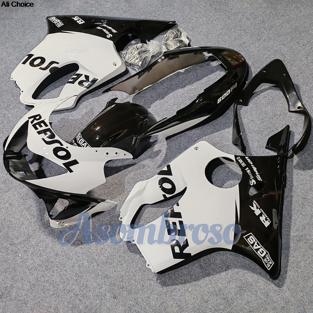 Motorcycle Plastic Body kit For Honda Repsol CBR600 F4 1999 2000 CBR600F4 CBR600 Plastic Fairings
