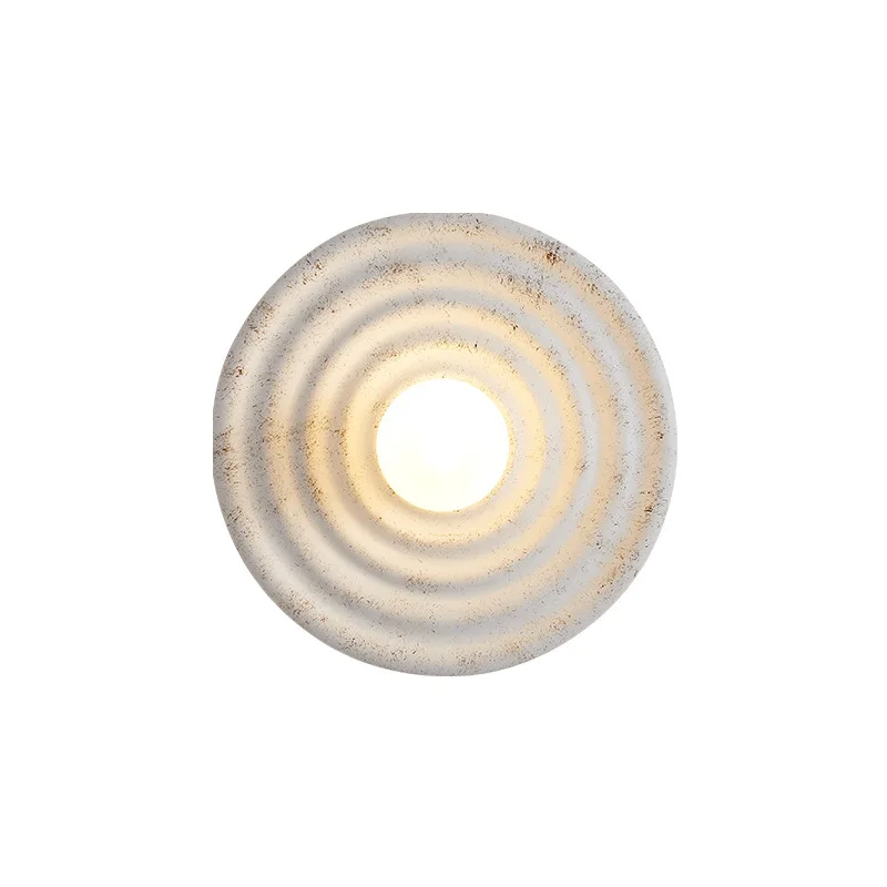 

Wall lamp Japanese minimalist corridor aisle lamp living room background wall designer retro bedroom bedside