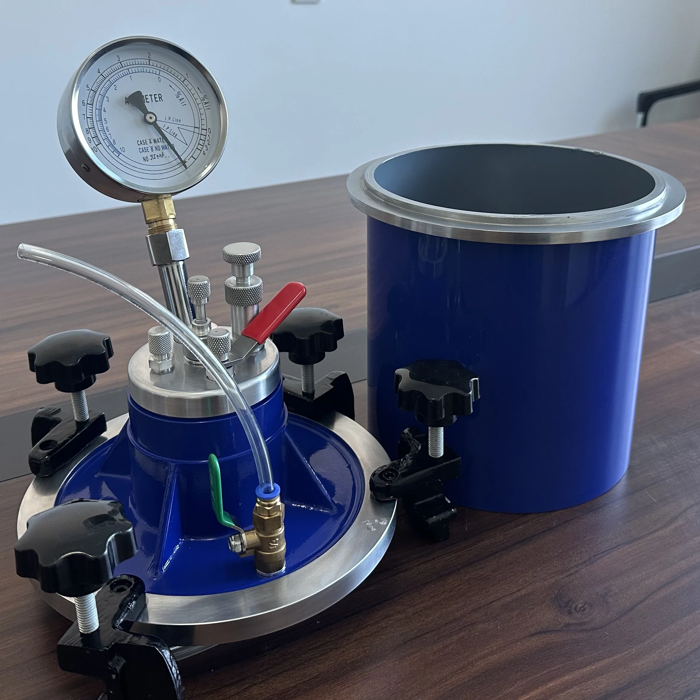 مقياس توفير الهواء بسعر المصنع مقياس محتوى الهواء الخرساني عالي الدقة أداة قياس اختبار مقياس توصيل الهواء