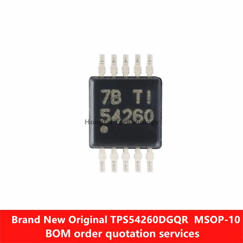 New Original TPS54260DGQR MSOP-10 3.5-60V2.5A Buck Converter Chip