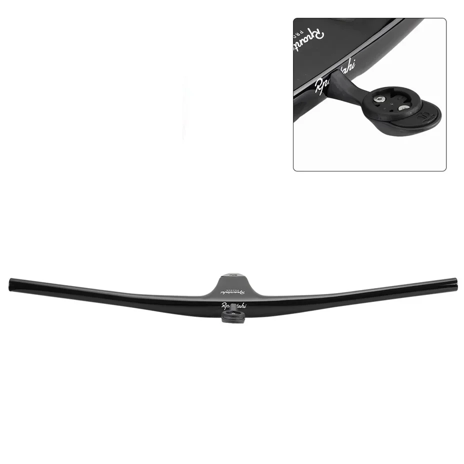 MTB Integrated Cockpit Handlebar Titanium Screws -17 Degree 740mm Ultralight XC cross country Full Carbon Bicycle Handlebars