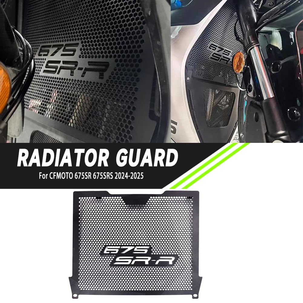 

Motorcycle Parts Radiator Guard Grille Cover Protector FOR CFMOTO CF675SR 675 SS SR 675SR 675SS 675SR-R SR675 2024 2025 2026