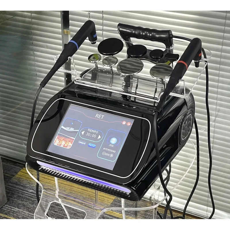 

High Frequency Newest Monopole Radio Frequency Cold Rf Tecar Therapy Body Cellulite Fat Slimming 448k Machine Pain Relief