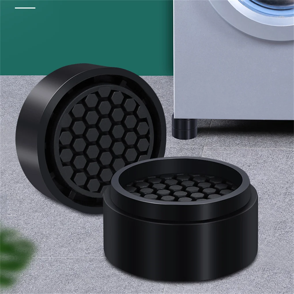 

4 Pieces Washing Machine Pads Shock Absorbing Washer Floor Protection Mats Support Damping Stands Household Kitchen Accessories