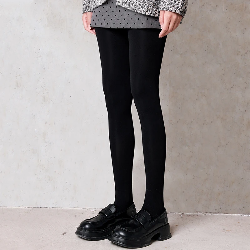 Kave 80D-200D-400D Pressure Tights Women Autumn Winter Basic Slim Body Shapeing Stocking Streerwear Pantyhose Y2K Gray Tights