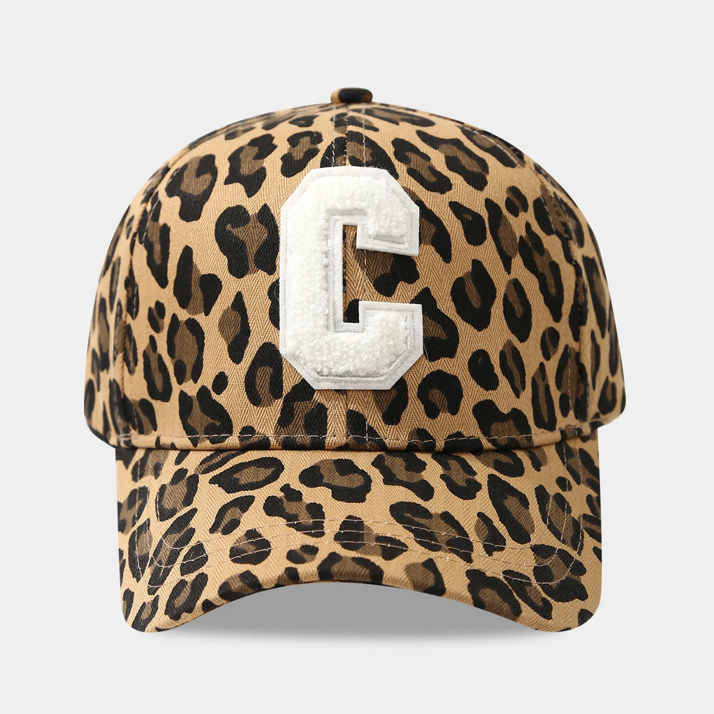 Retro Handtuch Paste Tuch Muster Leopard Print Baseball Kappe Für Frauen Herbst Neue Berühmte Mode Entenschnabel Kappe Einkaufen Hut – Detail 13